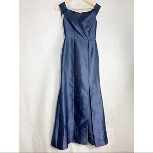 Alfred Sung Off The Shoulder Cuff Trumpet Gown D760